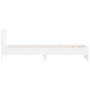Estructura cama con cabecero madera ingeniería blanco 90x200 cm de , Camas y somieres - Ref: Foro24-838624, Precio: 103,98 €