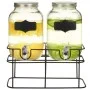 Getränkespender mit Halterung 2 Einheiten Glas 2 x 4 L von vidaXL, Getränkespender - Ref: Foro24-50830, Preis: 47,11 €, Rabat...