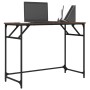 Engineered wood and steel brown oak desk 100x45x76 cm by , Desks - Ref: Foro24-842270, Price: 51,00 €, Discount: %