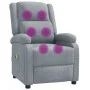 Light gray fabric massage chair by , Electric massage chairs - Ref: Foro24-340936, Price: 230,15 €, Discount: %