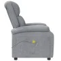Light gray fabric massage chair by , Electric massage chairs - Ref: Foro24-340936, Price: 230,15 €, Discount: %