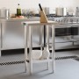 Küchenarbeitstisch aus Edelstahl 55x30x85 cm von , Wiederherstellung - Ref: Foro24-376450, Preis: 122,03 €, Rabatt: %