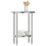 Küchenarbeitstisch aus Edelstahl 55x30x85 cm von , Wiederherstellung - Ref: Foro24-376450, Preis: 122,03 €, Rabatt: %