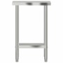 Küchenarbeitstisch aus Edelstahl 55x30x85 cm von , Wiederherstellung - Ref: Foro24-376450, Preis: 122,03 €, Rabatt: %