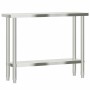 Küchenarbeitstisch aus Edelstahl 110x30x85 cm von , Wiederherstellung - Ref: Foro24-376452, Preis: 161,06 €, Rabatt: %