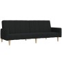 Two-seater black fabric sofa bed by , Sofas - Ref: Foro24-375760, Price: 270,97 €, Discount: %