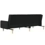 2-Sitzer-Schlafsofa aus schwarzem Stoff von , Sofas - Ref: Foro24-375760, Preis: 290,91 €, Rabatt: %