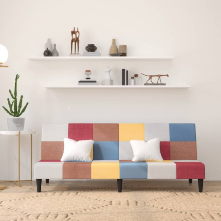 Sofá cama de 2 plazas tela de , Sofás - Ref: Foro24-375824, Precio: 240,57 €, Descuento: %