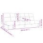 Sofá cama de 2 plazas tela de , Sofás - Ref: Foro24-375824, Precio: 240,57 €, Descuento: %