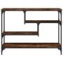 Konsolentisch Holzwerkstoff Räuchereiche 100x30x75 cm von , Seitentische - Ref: Foro24-838915, Preis: 66,97 €, Rabatt: %