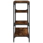 Konsolentisch Holzwerkstoff Räuchereiche 100x30x75 cm von , Seitentische - Ref: Foro24-838915, Preis: 66,97 €, Rabatt: %