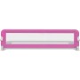 Barandilla de seguridad cama de niño 2 uds rosa 150x42 cm de vidaXL, Barandillas de seguridad - Ref: Foro24-276086, Precio: 5...