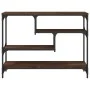 Konsolentisch aus Holzwerkstoff braune Eiche 100x30x75 cm von , Seitentische - Ref: Foro24-838917, Preis: 61,70 €, Rabatt: %