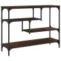 Konsolentisch aus Holzwerkstoff braune Eiche 100x30x75 cm von , Seitentische - Ref: Foro24-838917, Preis: 61,70 €, Rabatt: %