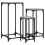 Stackable side tables 3 pieces engineered wood Sonoma gray by , Side tables - Ref: Foro24-838941, Price: 49,31 €, Discount: %