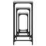 Sonoma grau grau stapelbare Beistelltische 3 Stück von , Seitentische - Ref: Foro24-838941, Preis: 49,79 €, Rabatt: %