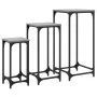 Stackable side tables 3 pieces engineered wood Sonoma gray by , Side tables - Ref: Foro24-838941, Price: 49,31 €, Discount: %