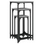 Sonoma grau grau stapelbare Beistelltische 3 Stück von , Seitentische - Ref: Foro24-838941, Preis: 49,79 €, Rabatt: %