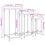Stackable side tables 3 pieces engineered wood Sonoma gray by , Side tables - Ref: Foro24-838941, Price: 49,79 €, Discount: %