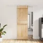 Puerta corredera con herrajes madera maciza de pino 70x210 cm by , Doors - Ref: Foro24-3203026, Price: 177,69 €, Discount: %