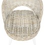 Weißer Kubu-Rattan-Sessel von , Sessel - Ref: Foro24-285229, Preis: 231,81 €, Rabatt: %