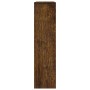 Schuhschrank mit Spiegel 2 Ebenen Räuchereiche 63x17x67 cm von , Schuhregale und Schuhorganisatoren - Ref: Foro24-342632, Pre...