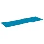 Lounger with blue impregnated pinewood cushion by , Loungers - Ref: Foro24-3065913, Price: 151,48 €, Discount: %