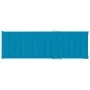 Lounger with blue impregnated pinewood cushion by , Loungers - Ref: Foro24-3065913, Price: 151,48 €, Discount: %