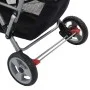 Carrito para 2 niños tandem de acero rosa y negro de vidaXL, Cochecitos de bebé - Ref: Foro24-10157, Precio: 205,39 €, Descue...