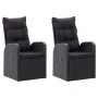 7-piece garden dining set with black cushions by , Garden sets - Ref: Foro24-3099503, Price: 1,00 €, Discount: %