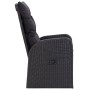 Juego de comedor de jardín 7 piezas con cojines negro de , Conjuntos de jardín - Ref: Foro24-3099503, Precio: 1,00 €