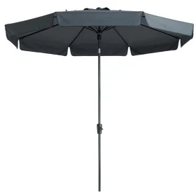 Madison Flores Luxe round umbrella 300 cm gray by , Umbrellas - Ref: Foro24-418777, Price: 126,65 €, Discount: %