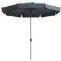 Madison Flores Luxe runder Regenschirm 300 cm grau von , Sonnenschirme - Ref: Foro24-418777, Preis: 126,65 €, Rabatt: %