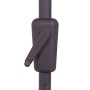 Madison Sombrilla Flores Luxe redonda 300 cm gris de , Sombrillas - Ref: Foro24-418777, Precio: 126,53 €, Descuento: %