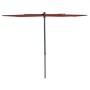 Madison Sombrilla para balcón Sun Wave 270x150 cm rojo ladrillo de , Sombrillas - Ref: Foro24-423725, Precio: 183,68 €