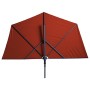Madison Sombrilla para balcón Sun Wave 270x150 cm rojo ladrillo de , Sombrillas - Ref: Foro24-423725, Precio: 183,68 €