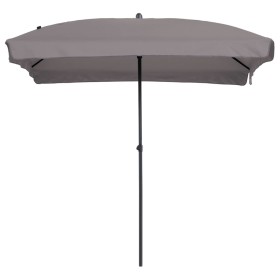 Madison Patmos Luxe rectangular umbrella 210x140 cm taupe gray by , Umbrellas - Ref: Foro24-418775, Price: 77,69 €, Discount: %