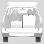 TRIXIE Dog trunk cover with bumper protector beige black by , Pet carriers and boxes - Ref: Foro24-434101, Price: 20,63 €, Di...