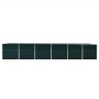 Grünes Gartenbett aus verzinktem Stahl, 480 x 80 x 77 cm von , Töpfe und Pflanzgefäße - Ref: Foro24-47069, Preis: 144,52 €, R...
