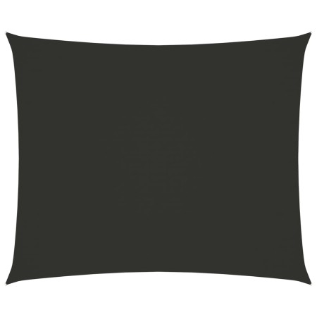 Toldo de vela rectangular tela Oxford gris antracita 5x6 m de , Sombrillas - Ref: Foro24-135109, Precio: 83,42 €, Descuento: %