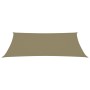 Rectangular sail awning beige Oxford fabric 2.5x5 m by , Umbrellas - Ref: Foro24-135154, Price: 41,39 €, Discount: %