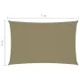 Rectangular sail awning beige Oxford fabric 4x7 m by , Umbrellas - Ref: Foro24-135163, Price: 78,81 €, Discount: %