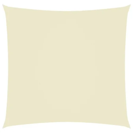 Cream Oxford fabric square sail awning 4x4 m by , Umbrellas - Ref: Foro24-135194, Price: 49,40 €, Discount: %