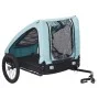 Remolque de bicicleta para mascotas azul y negro de , Cochecitos para mascotas - Ref: Foro24-92595, Precio: 129,58 €, Descuen...