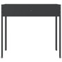 Jardinera de acero galvanizado gris antracita 100,5x40,5x90 cm de , Maceteros y jardineras - Ref: Foro24-152263, Precio: 49,2...