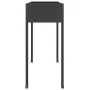 Anthracite gray galvanized steel planter 100.5x40.5x90 cm by , Pots and planters - Ref: Foro24-152263, Price: 56,97 €, Discou...