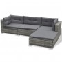 Set de sofás de jardín 6 piezas y cojines ratán sintético gris de , Conjuntos de jardín - Ref: Foro24-42105, Precio: 585,94 €...