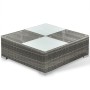 Set de sofás de jardín 6 piezas y cojines ratán sintético gris de , Conjuntos de jardín - Ref: Foro24-42105, Precio: 585,94 €...