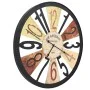 Multicolor metal wall clock 60 cm by , Wall clocks - Ref: Foro24-283863, Price: 53,68 €, Discount: %
