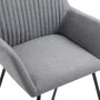 Sillas de comedor giratorias 2 unidades tela gris claro de vidaXL, Sillas de comedor - Ref: Foro24-249807, Precio: 161,93 €, ...